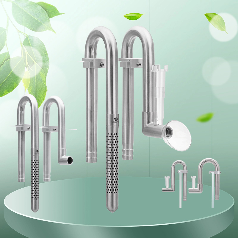 Marine Aquarium Overflow - AQUAPRO Mini Stainless Steel Inflow Outflow