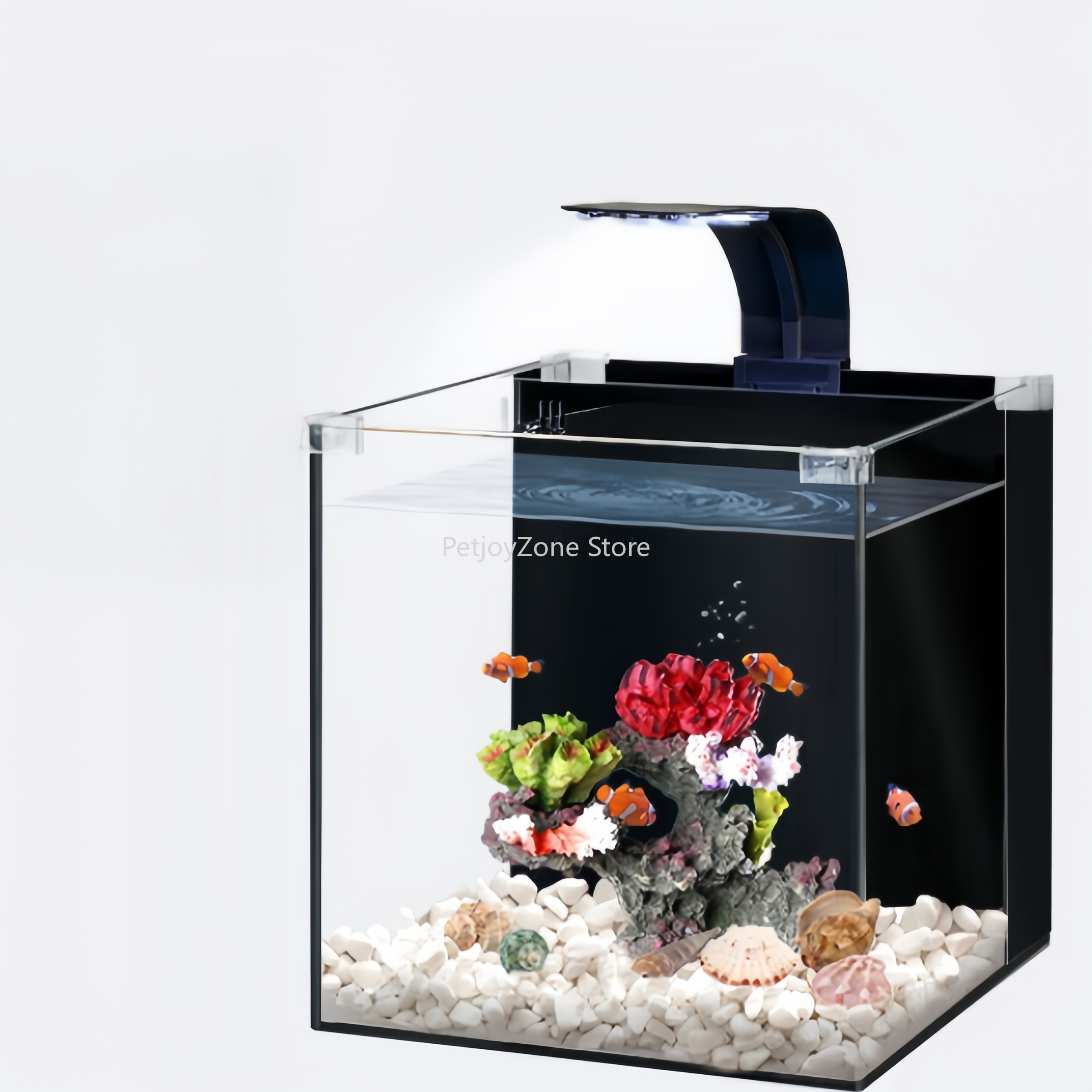 Marine Aquarium In Clearwater - Ultra Clear Glass Luxury Mini Salt