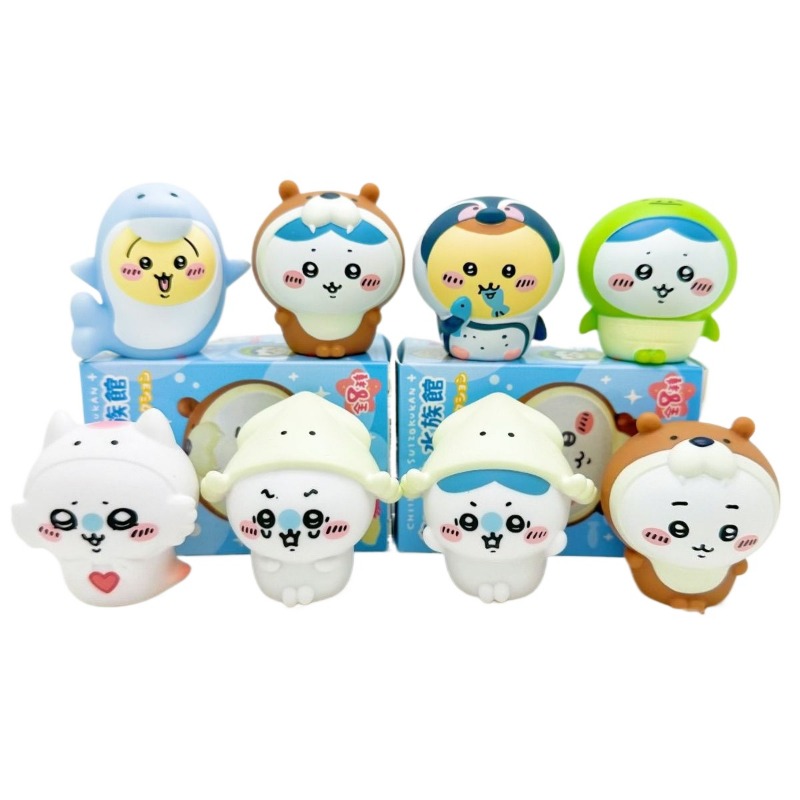 8pcs/Box Kawaii Chiikawa Aquar - Aquarium And Marine ulasan dan harga