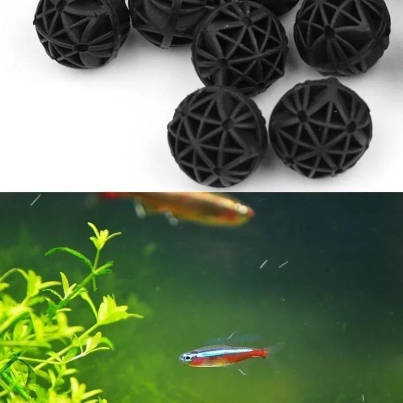 50Pcs 16mm Aquarium Bio Filter - Aquarium And Marine ulasan dan harga