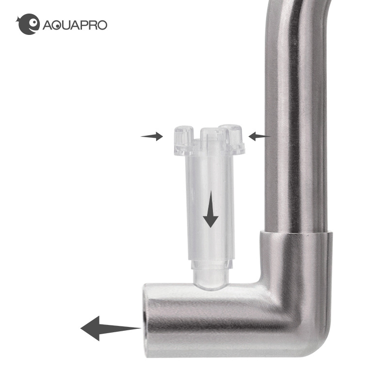 AQUAPRO Mini Stainless Steel I - Marine Aquarium Overflow ulasan dan harga