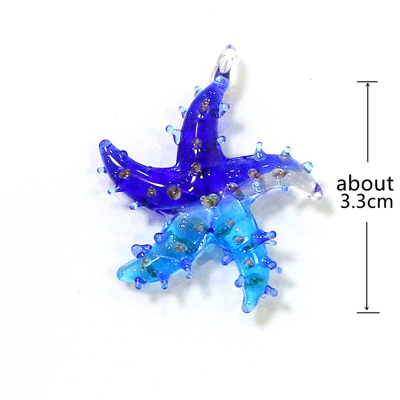 Mini Glass Starfish Pendant Co - Aquarium And Marine ulasan dan harga