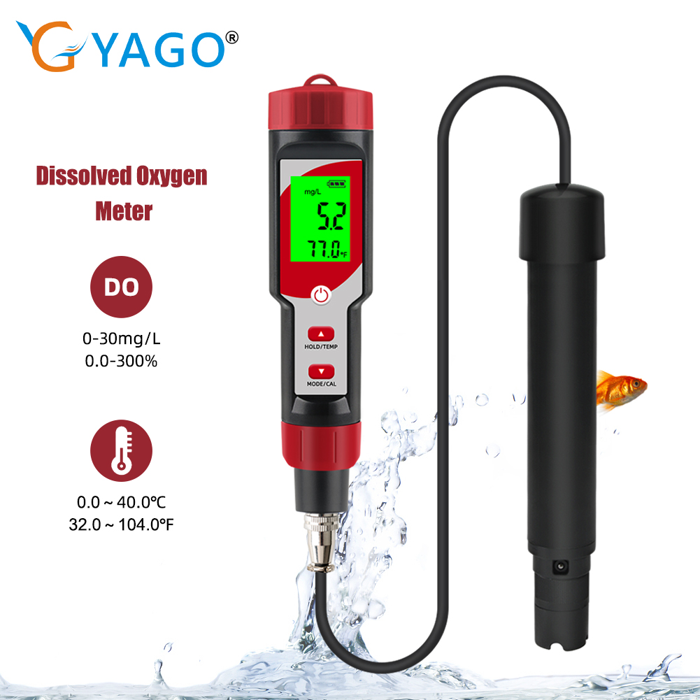 Digital Dissolved Oxygen Meter - Marine Aquarium Hydrometer ulasan dan harga