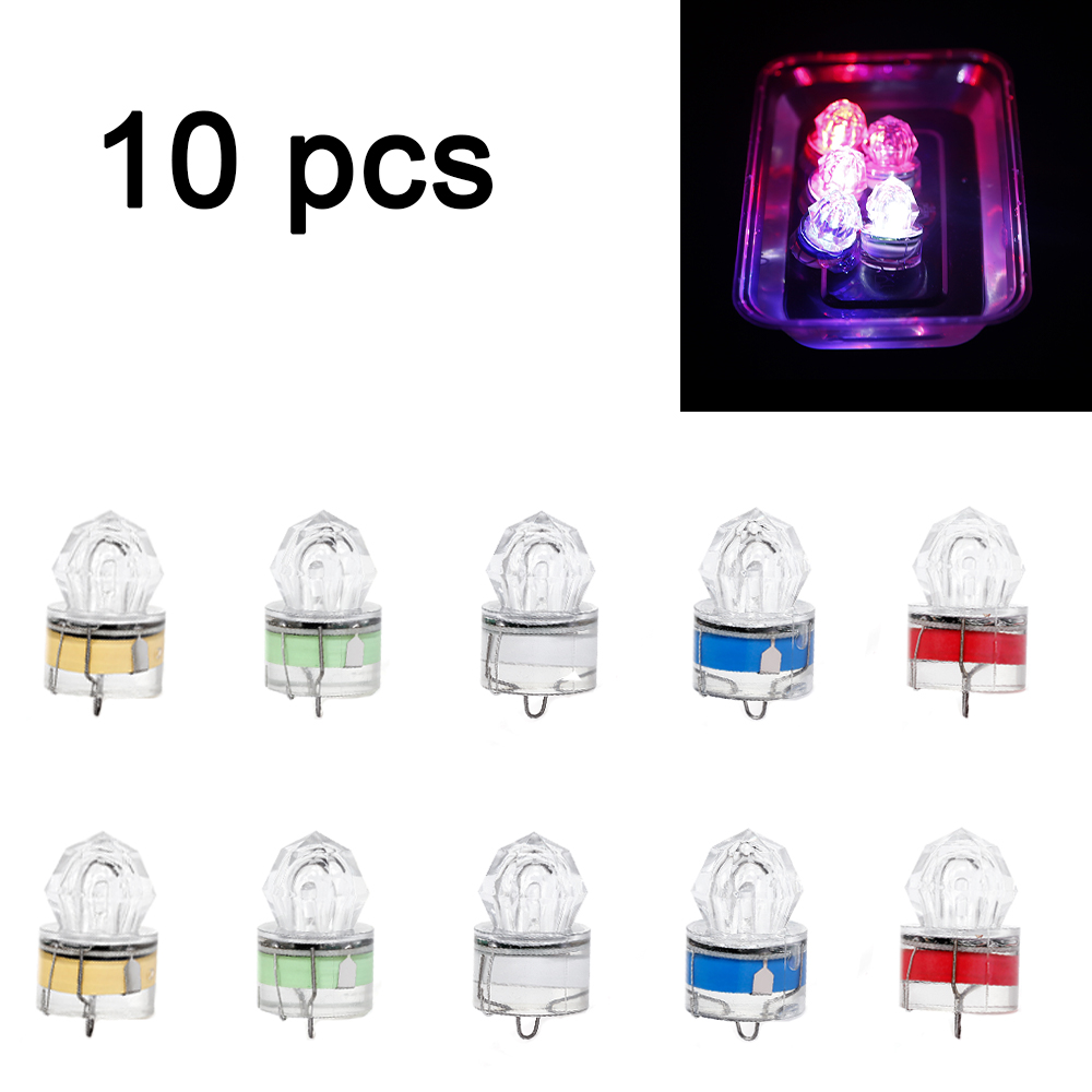 10 pcs LED Fishing Lamp Underw - Marine Aquarium Led ulasan dan harga