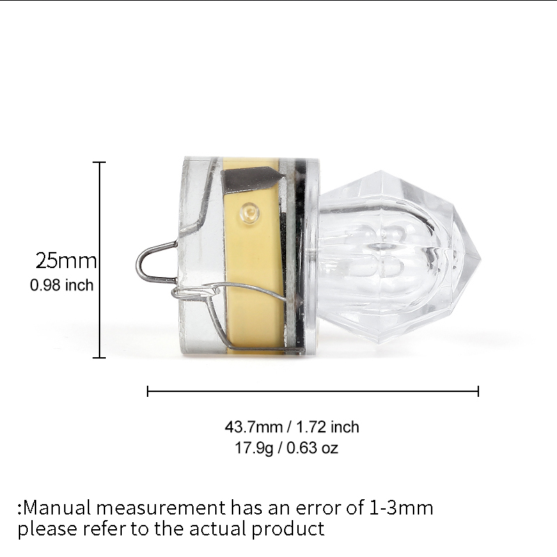 10 pcs LED Fishing Lamp Underw - Marine Aquarium Led ulasan dan harga