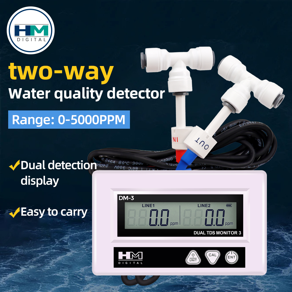 HM DM3 Online TDS EC Water Qua - Marine Aquarium Hydrometer ulasan dan harga