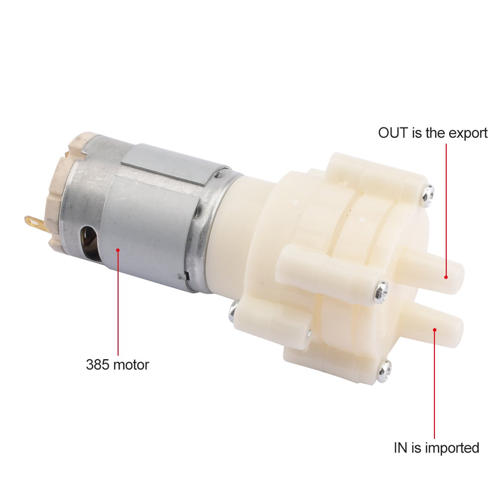 R385 Water Pump DC 6-12V Diaph - Marine Aquarium Hydrometer ulasan dan harga