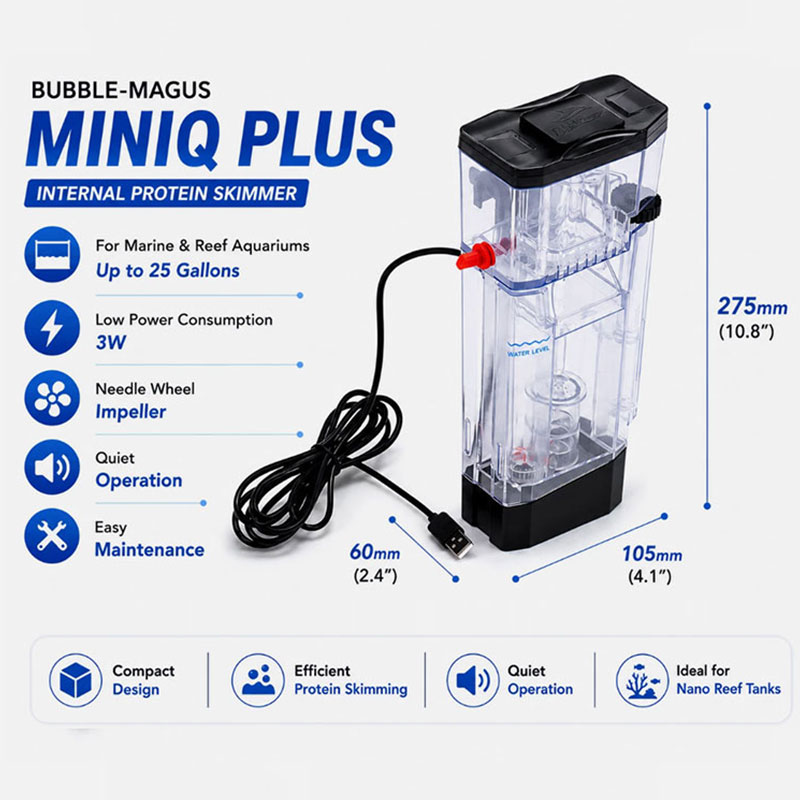 Bubble Magus MiniQ Plus Nano R - Aquarium And Marine ulasan dan harga
