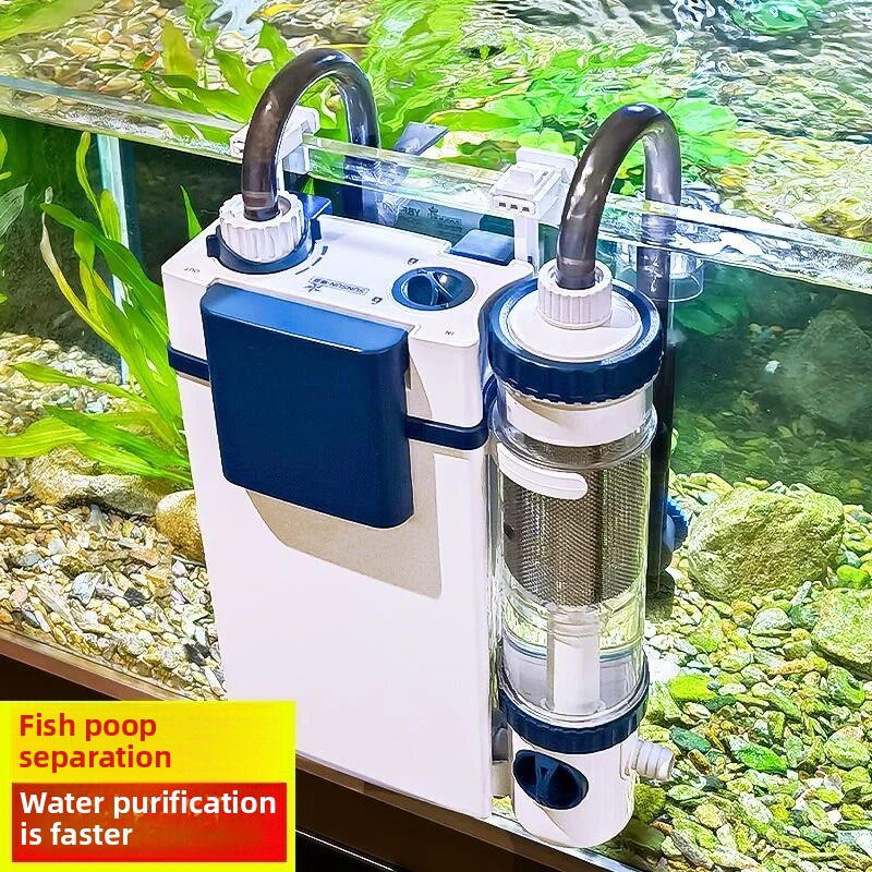SUNSUN new fish tank filter YB - Marine Aquarium Overflow ulasan dan harga
