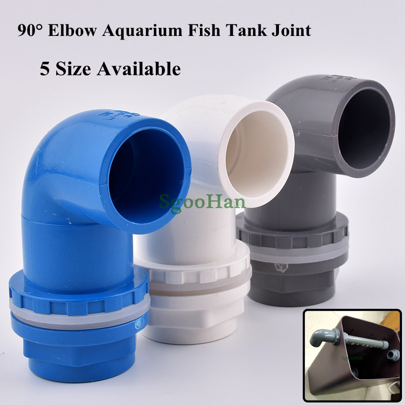 1PC 5 Size Available PVC Pipe  - Marine Aquarium Overflow ulasan dan harga