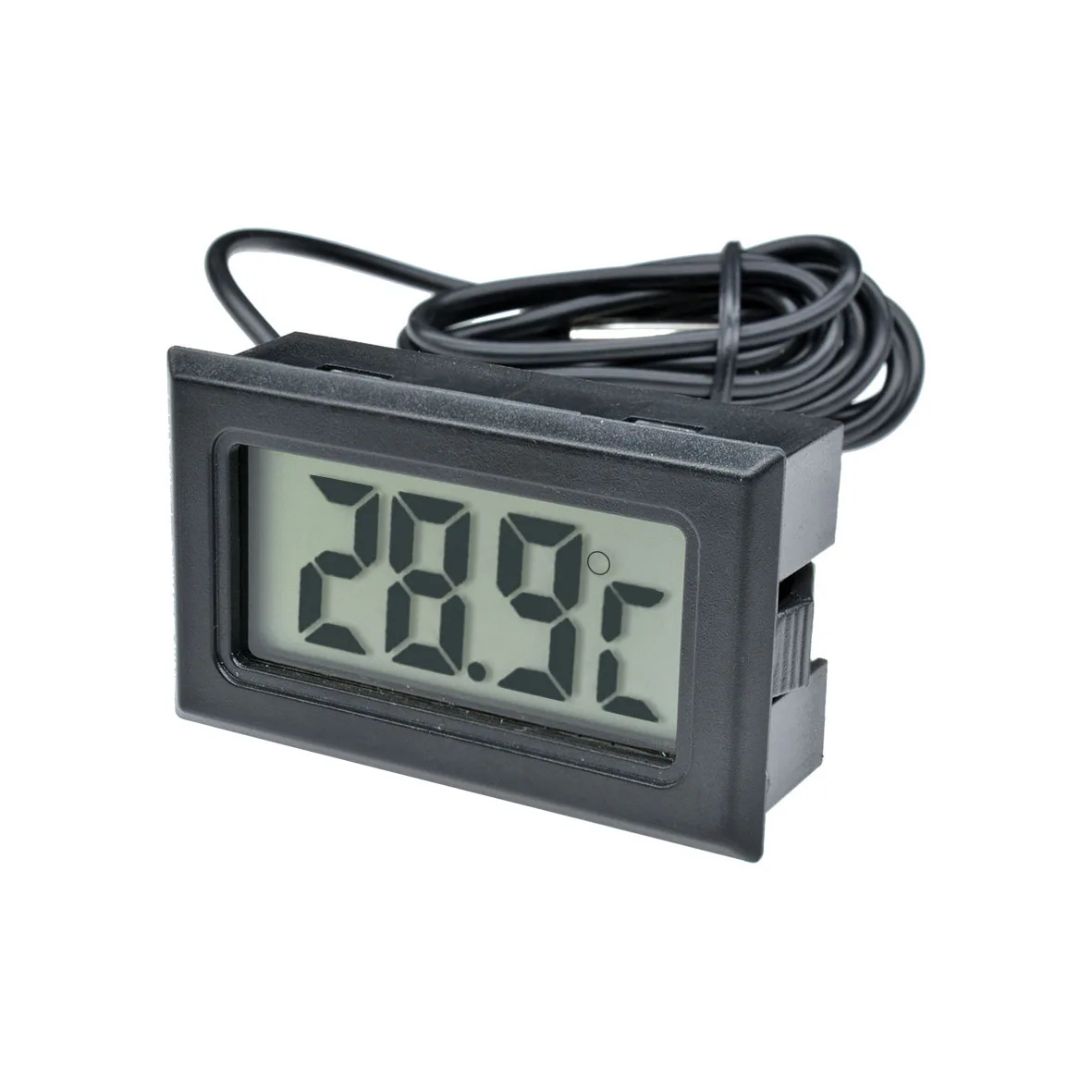 Car Digital Thermometer Mini L - Marine Aquarium Hydrometer ulasan dan harga