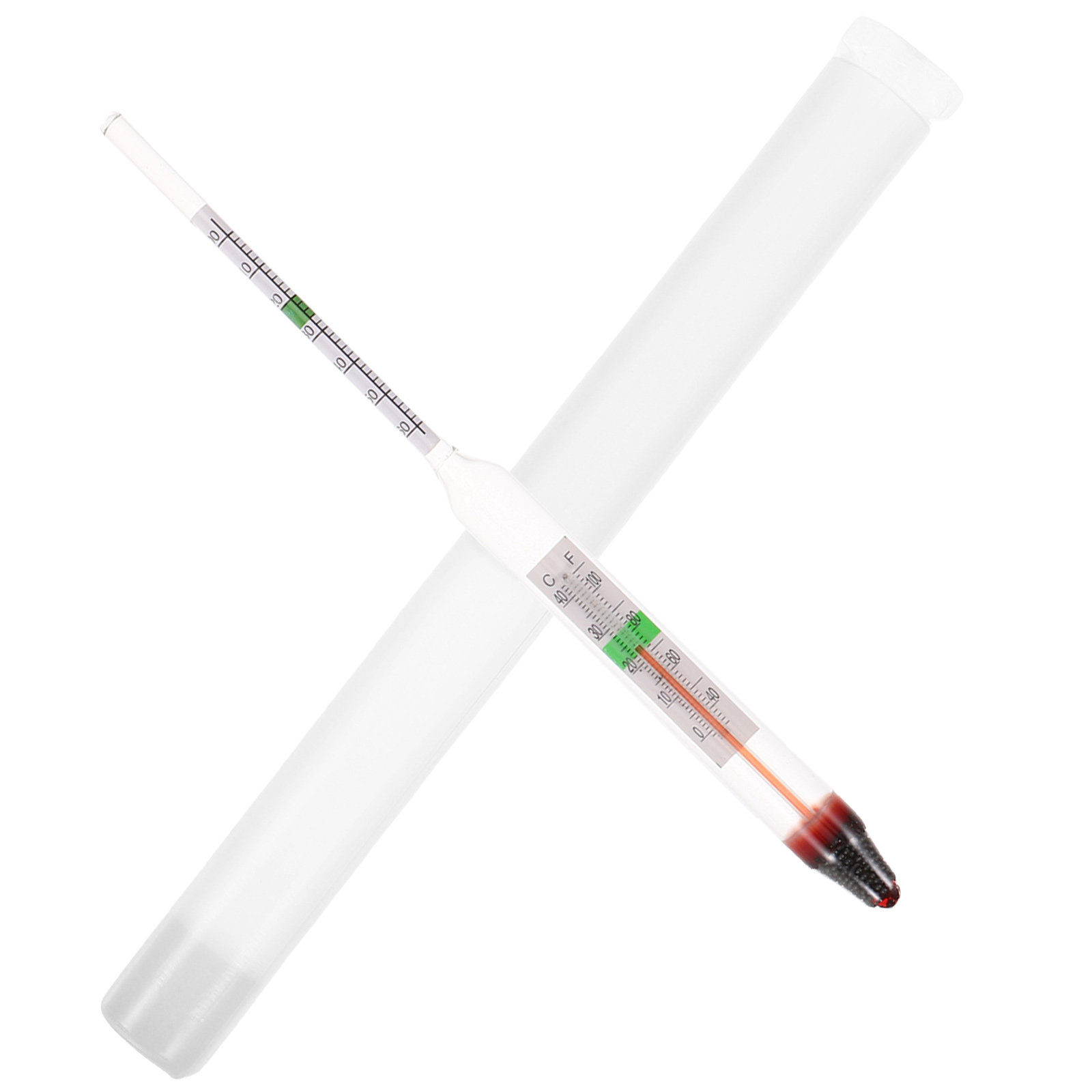 1Set Reliable Salinity Hydrome - Marine Aquarium Hydrometer ulasan dan harga