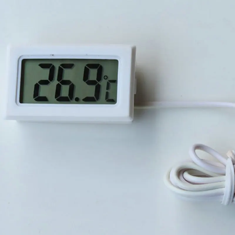 Car Digital Thermometer Mini L - Marine Aquarium Hydrometer ulasan dan harga