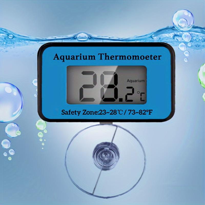 LCD Digital Aquarium Thermomet - Marine Aquarium Hydrometer ulasan dan harga