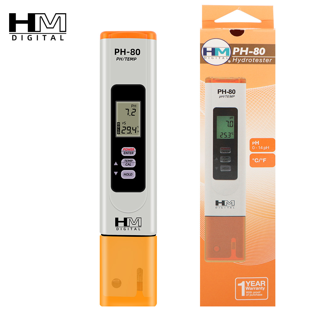 Digital PH Meter HM PH-80 PH T - Marine Aquarium Hydrometer ulasan dan harga